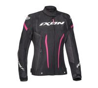Giacca moto donna Ixon STRIKER LADY Nero Antracite fucsia XL