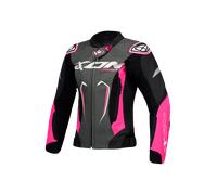 Giacca Moto Donna Ixon VORTEX 3 Nero/Rosa/BiancoXS Nero,Rosa,Bianco