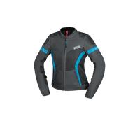 IXS Trigonis-Air Giacca tessile moto da donna, grigio-blu, taglia 3XL per donne