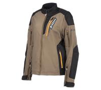 Klim Rebelle Ladies Enduro Mesh Giacca in tessuto, nero-marrone, taglia S per donne