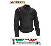 Acerbis Ramsey Vent 2.0 Mesh Ladies Giacca tessile da moto, nero-rosa, taglia S per donne