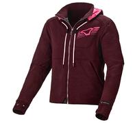 Felpa Con Cappuccio In Tessuto Macna District Donna Rosso L