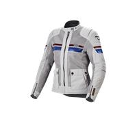 Giacca Moto Donna Macna Fluent Bianco/GrigioS Bianco,Grigio