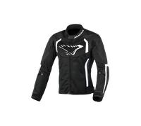 Giacca Moto Donna Macna Grisca Nero/BiancoL Nero,Bianco