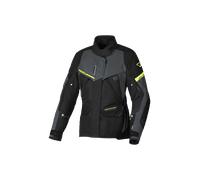 Macna Mundial NightEye Giacca tessile moto da donna, nero-giallo, taglia XL per donne