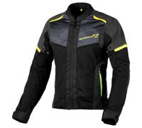 Giacca Moto Donna Macna Orcano 2.0 Night Eye Black / Yellow Taglia:XXL