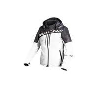 Macna Racoon, giacca tessile donna impermeabile XS female Nero/Bianco