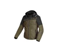 Macna Racoon, giacca tessile donna impermeabile XS female Verde Scuro/Nero