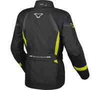 Giacca moto donna Macna Rancher AWS Nero Giallo Fluo M