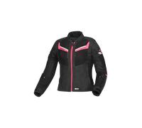 Macna Tondo, giacca tessile donna XXL female Nero/Fucsia