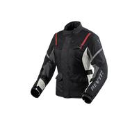 Revit Horizon 3 H20, giacca tessile impermeabile donna 40 female Nero/Rosso/Grigio Chiaro