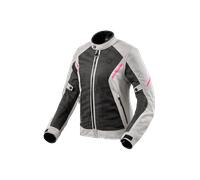 §Giacca Moto Donna Rev’it! Torque 2 H2O Nero-Grigio Chiaro§