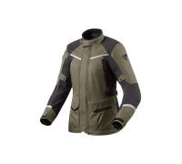 Revit Voltiac 3 H2O Giacca tessile moto da donna, grigio-verde, taglia 34 per donne