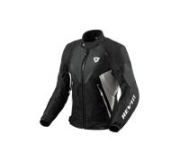 Revit Control H2O, giacca tessile impermeabile donna 36 female Nero/Grigio Chiaro