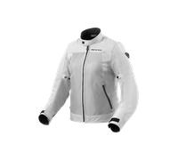 Revit Eclipse 2 Giacca tessile moto da donna, Argento, Taglia 36
