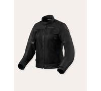 GIACCA MOTO DONNA REV'IT ECLIPSE 2 LADIES ESTIVA NERO VENTILATA PROTEZIONI REVIT