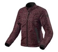 Giacca Moto Donna Rev'It! Shade H2O Leopardo Leopard/RossoXS Leopard,Rosso