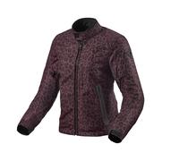 Giacca moto donna Revit Shade H2O Leopardo Rosso L
