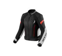 Giacca Moto Donna REV'IT! Xena 4 Bianco/Rosso Neon44 Bianco,Rosso Neon