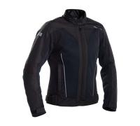 Richa Airstream-X impermeabile Giacca tessile moto da donna, nero, taglia 4XL per donne