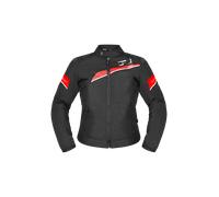 Richa Gotham 3 WP impermeabile Giacca tessile moto da donna, nero/rosso/bianco, Taglia M