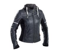 Richa Toulon 2 Giacca in pelle da moto da donna, grigio, taglia 44 per donne