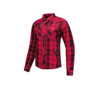 Giacca Moto Donna Rusty Stitches Liss V2 Rosso/Nero42 Rosso,Nero
