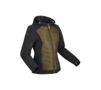 §Giacca Moto Donna Segura Natcho 2 Nero-Kaki§