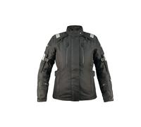 Giacca moto donna touring OJ CROSSWAY 3 strati Nero XL