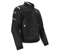 Giacca moto estiva Acerbis ON ROAD RUBY 3 strati Nero Bianco