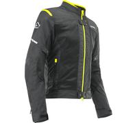 Giacca moto estiva Acerbis RAMSEY MY VENTED 2.0 CE Nero Giallo XL