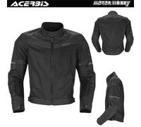 Acerbis Ramsey Vented 2.0, giacca in tessuto S male Grigio Chiaro/Giallo Fluo