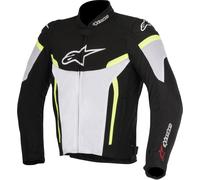 Giacca moto estiva Alpinestars T-GP PLUS R V2 AIR nero bianco giallo fluo M