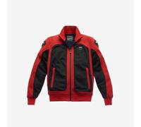 Giacca moto estiva Blauer EASY AIR PRO Rosso con membrana impermeabile