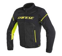 Giacca moto estiva Dainese Air Frame D1 Tex nero nero giallo fluo 56