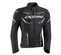 Ixon Striker Air WP Giacca tessile moto, nero-bianco, taglia L