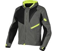 Giacca moto estiva Macna Farrow Verde Nero XL