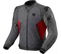 Giacca moto Estiva Primavera Revit Control Air H2O Grey Red TG L Jacket