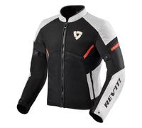 Giacca moto Estiva Traforata Revit GT-R AIR 3 White Red Jacket