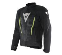 Giacca Moto estiva uomo Dainese HEROSPHERE AIR TEX JACKET Nero Giallo Fluo