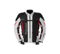 Giacca Moto Furygan Montroc Kevlar® Nero/Perla/RossoL Nero,Perla,Rosso