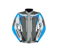 Furygan Voyager, giacca tessile impermeabile 4XL male Grigio Chiaro/Grigio/Azzurro