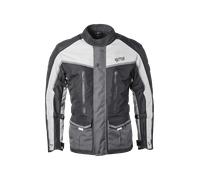 GMS-Moto Twister Neo, giacca tessile impermeabile 3XL male Nero/Grigio/Bianco