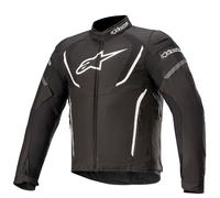 Giacca moto impermeabile Alpinestars T-Jaws V3 nero/bianco
