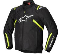 Giacca moto impermeabile Alpinestars T-SPS 2 nero-bianco-giallo fluo L