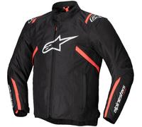 Alpinestars T-SPS V2 giacca tessile moto impermeabile, nero-rosso, taglia 4XL per maschi