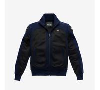 Giacca Moto Impermeabile Blauer HT Easy Air Pro Blu Soft-Shell Traspirante CE