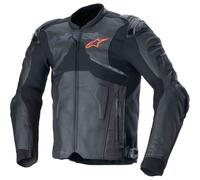 Giacca moto in pelle Alpinestars Atem 5 nera 52