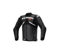 §Giacca Moto in Pelle Alpinestars Atem V5 Nero-Bianco§