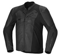 Giacca moto in pelle Alpinestars Faster 3 nero-nera 62